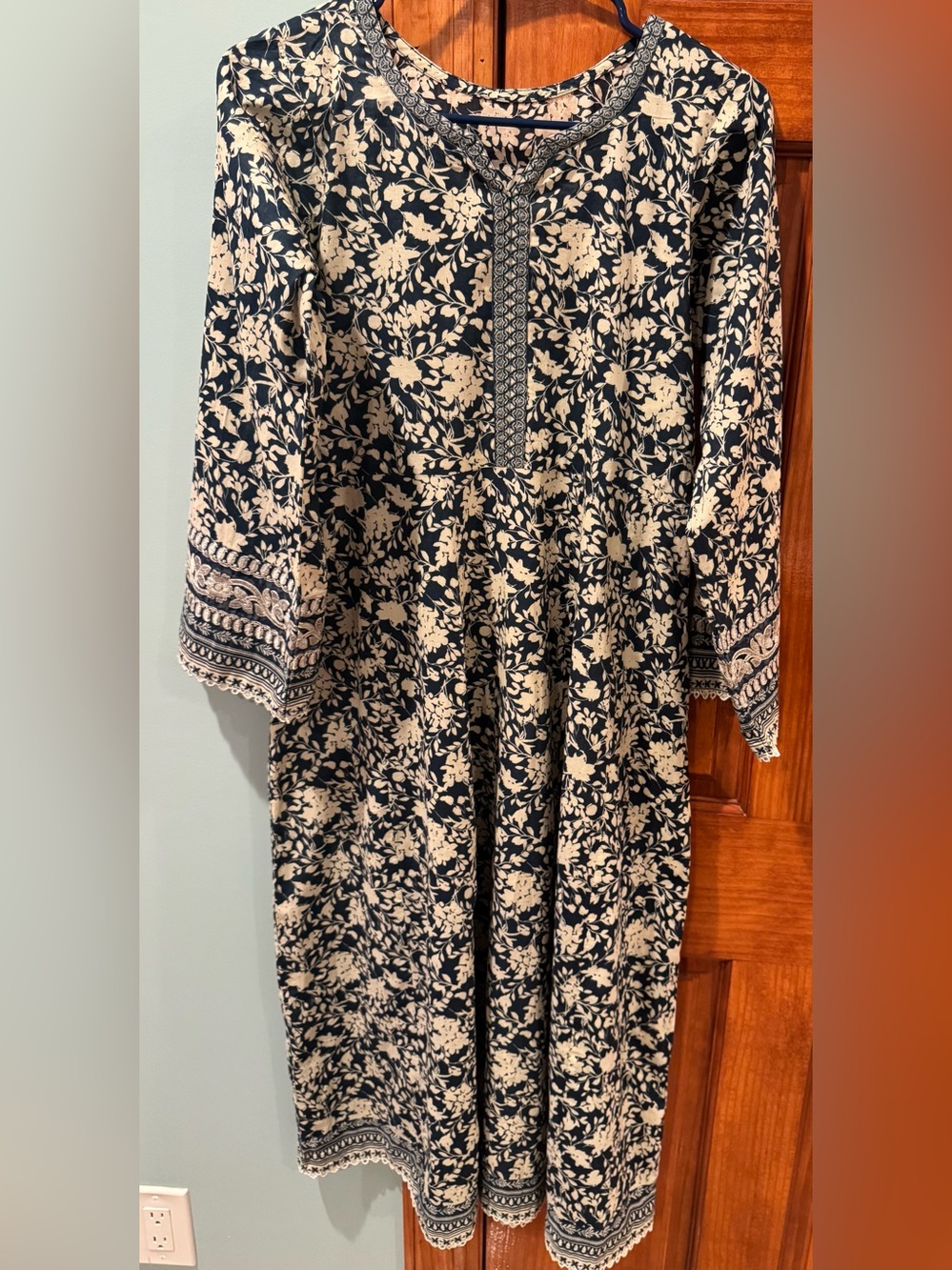 Ready To Wear Floral Dress With Floral Trouser
